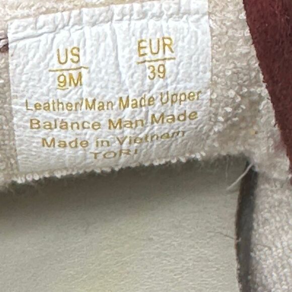 Sam Edelman~”Tori 9  Reve”~Women’s~ Burgundy Preppy Retro Y2K Sneakers~Size 9M - Picture 8 of 8